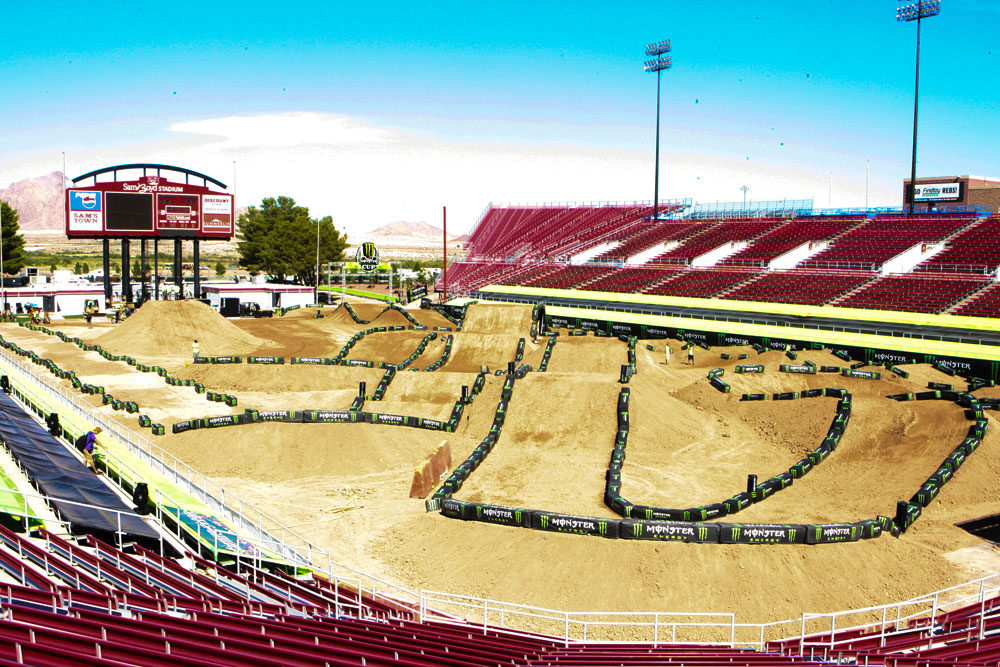 Monster Energy Cup track - Monster Energy Cup Press Conference ...