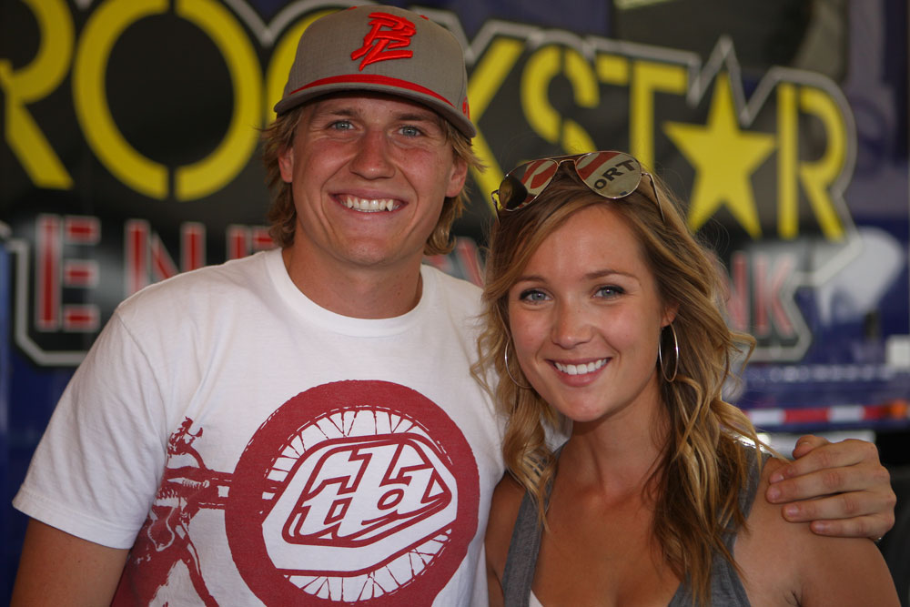 Jimmy Albertson and Lindsey Vital MX Pit Bits Monster Energy Cup Motocross Pictures