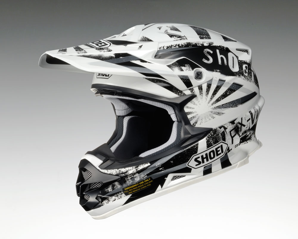 Shoei VFX-W Dissent TC-6 - 2012 Shoei Helmets - Motocross Pictures ...