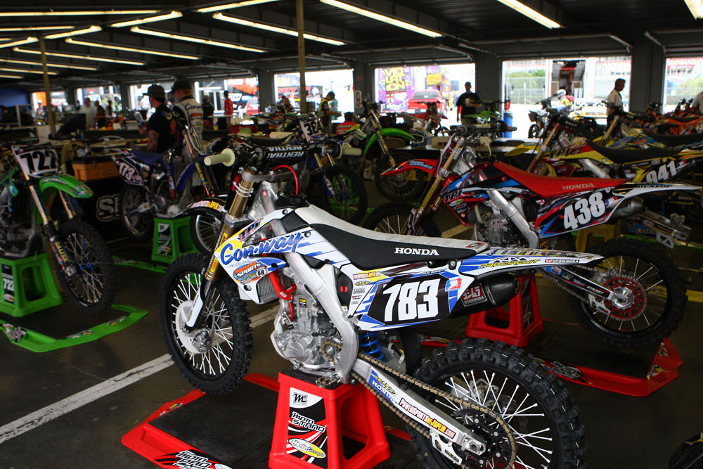 In the garage Vital MX Pit Bits Daytona Motocross Pictures Vital MX