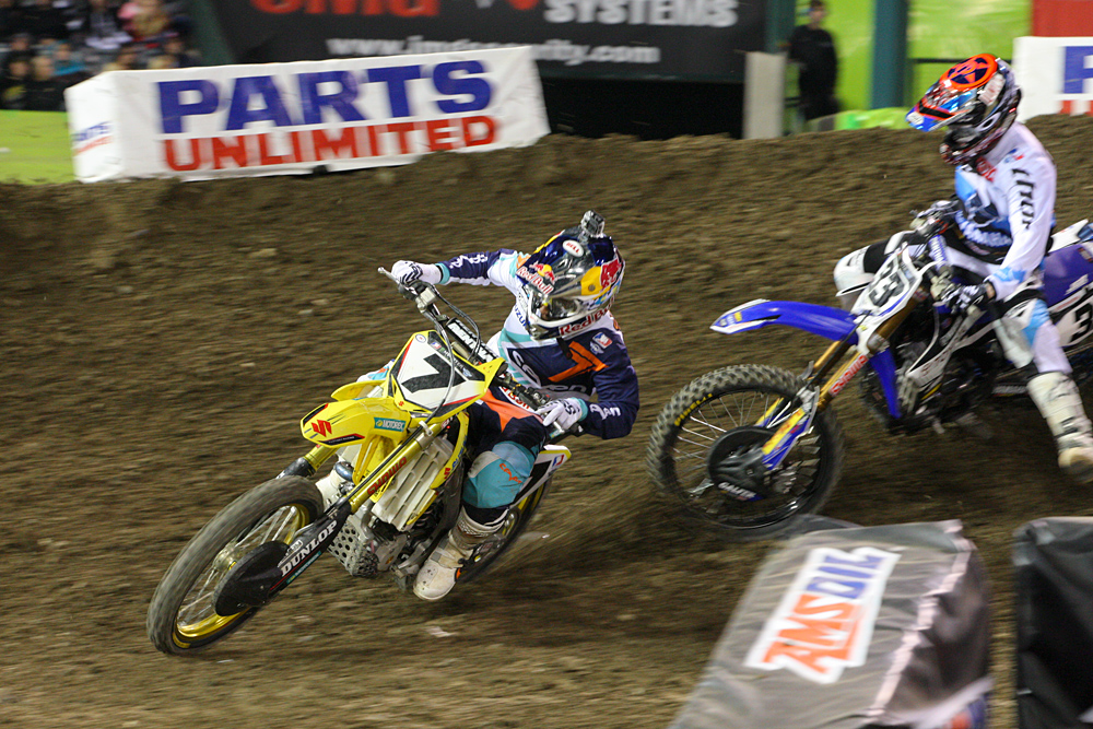 James Stewart and Josh Grant - Photo Blast: Anaheim 1 - Motocross ...