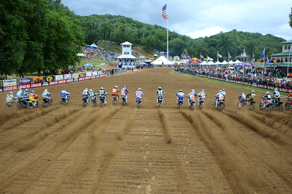 Millville 250 Moto One Start Photo Blast Millville Motocross