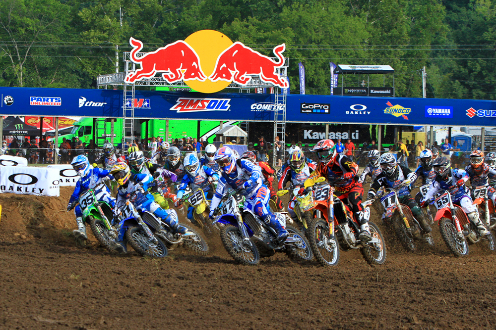 Vet +35 Start Day One Red Bull AMA Amateur National Motocross Championships Motocross