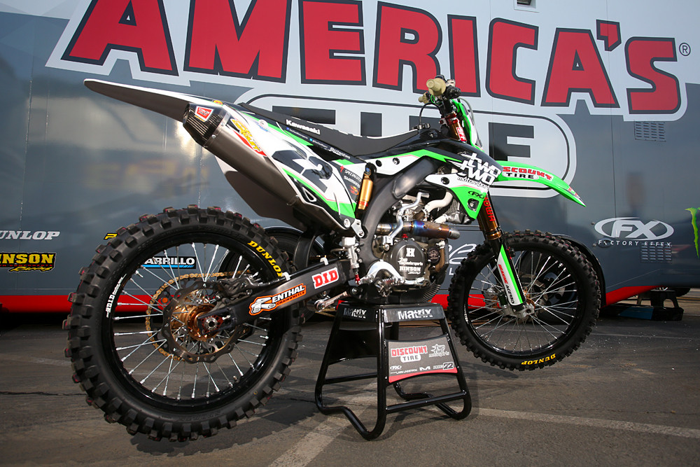 Broc Tickle - 2014 Bikes of Supercross - Motocross Pictures ...