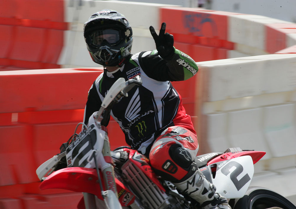 Jeremy McGrath X Games 13 Supermoto and MotoX Practice Motocross