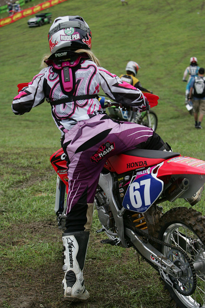 Ashley Fiolek 2007 WMA Steel City Motocross Pictures Vital MX