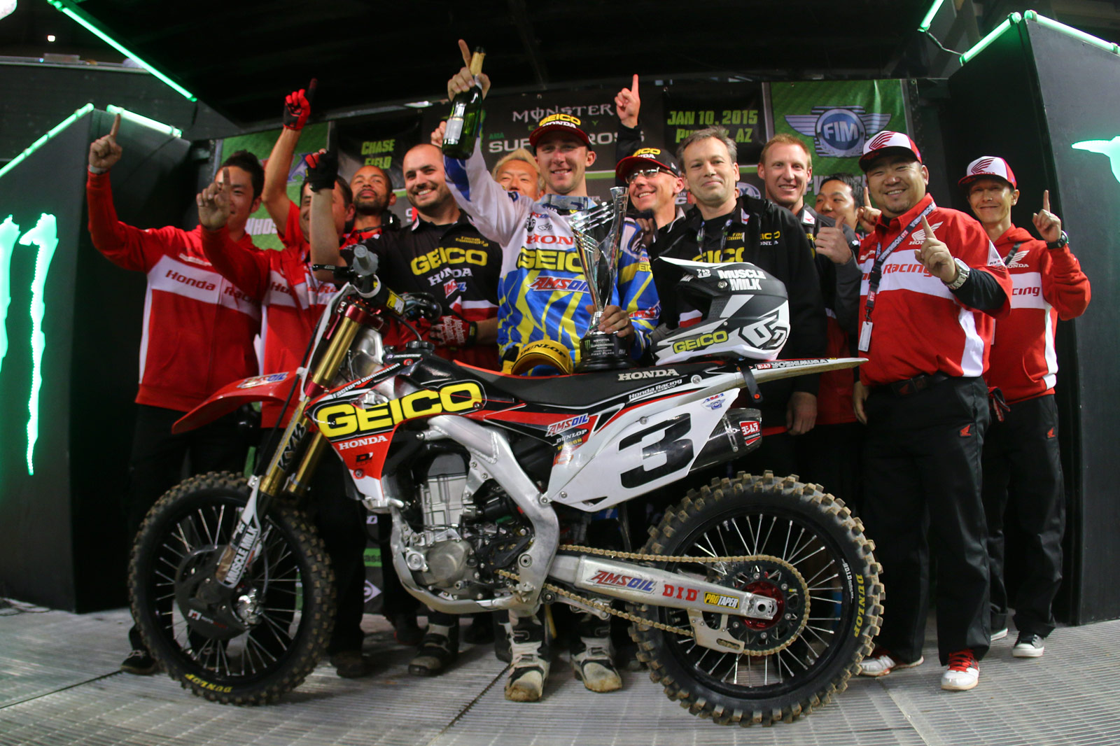 Team Celebration - Photo Blast: Phoenix - Motocross Pictures - Vital MX