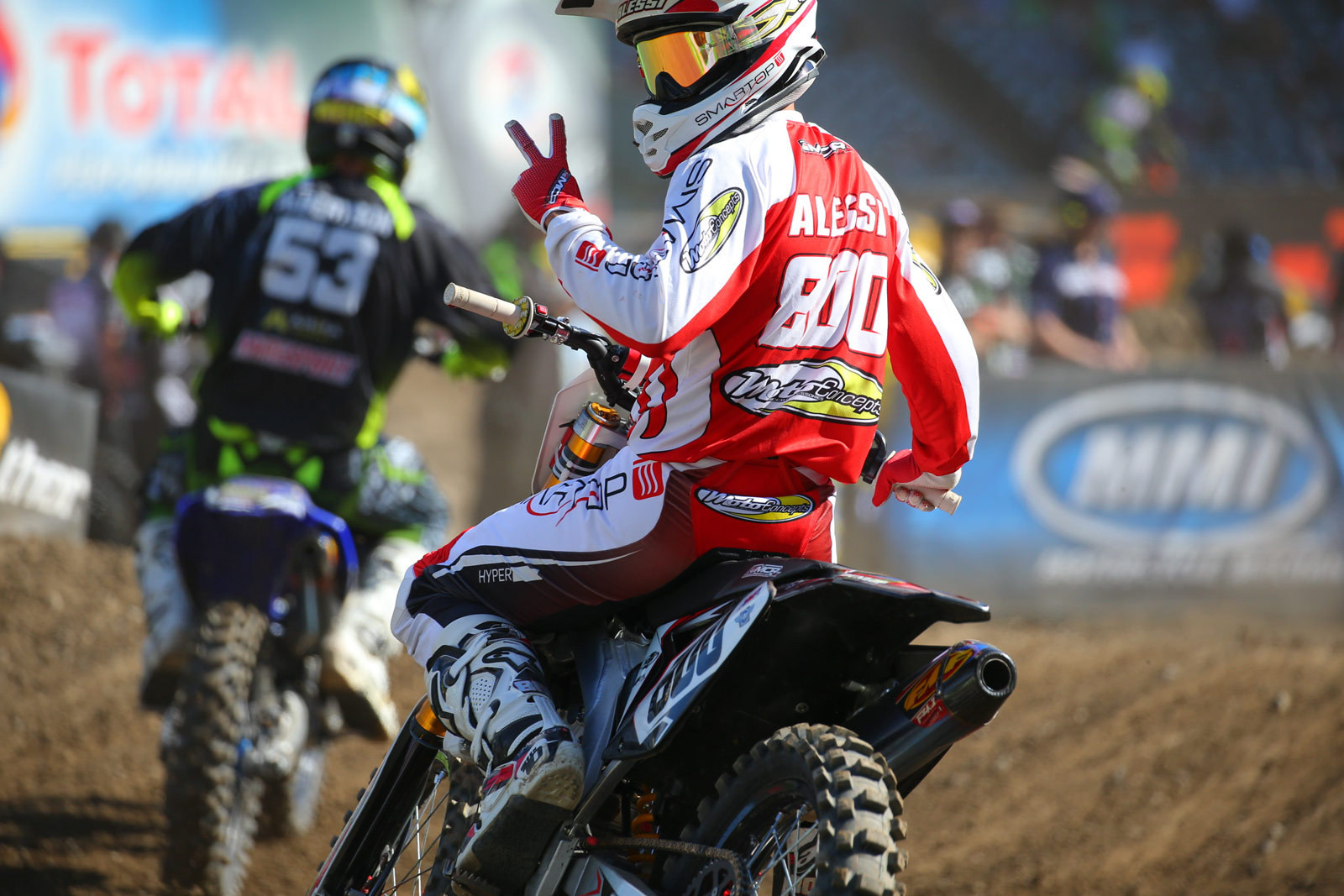 Mike Alessi - Vital MX Pit Bits: Anaheim 3 - Motocross Pictures - Vital MX