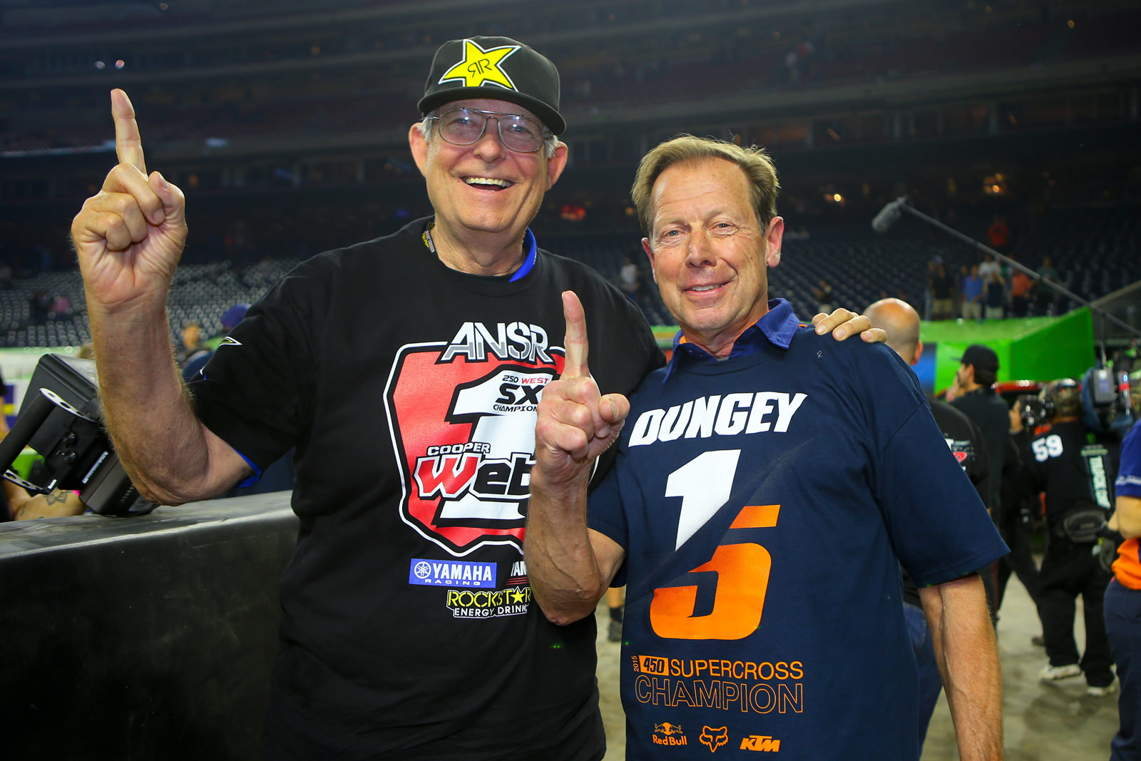 Bobby Regan and Roger DeCoster Photo Blast Houston Motocross