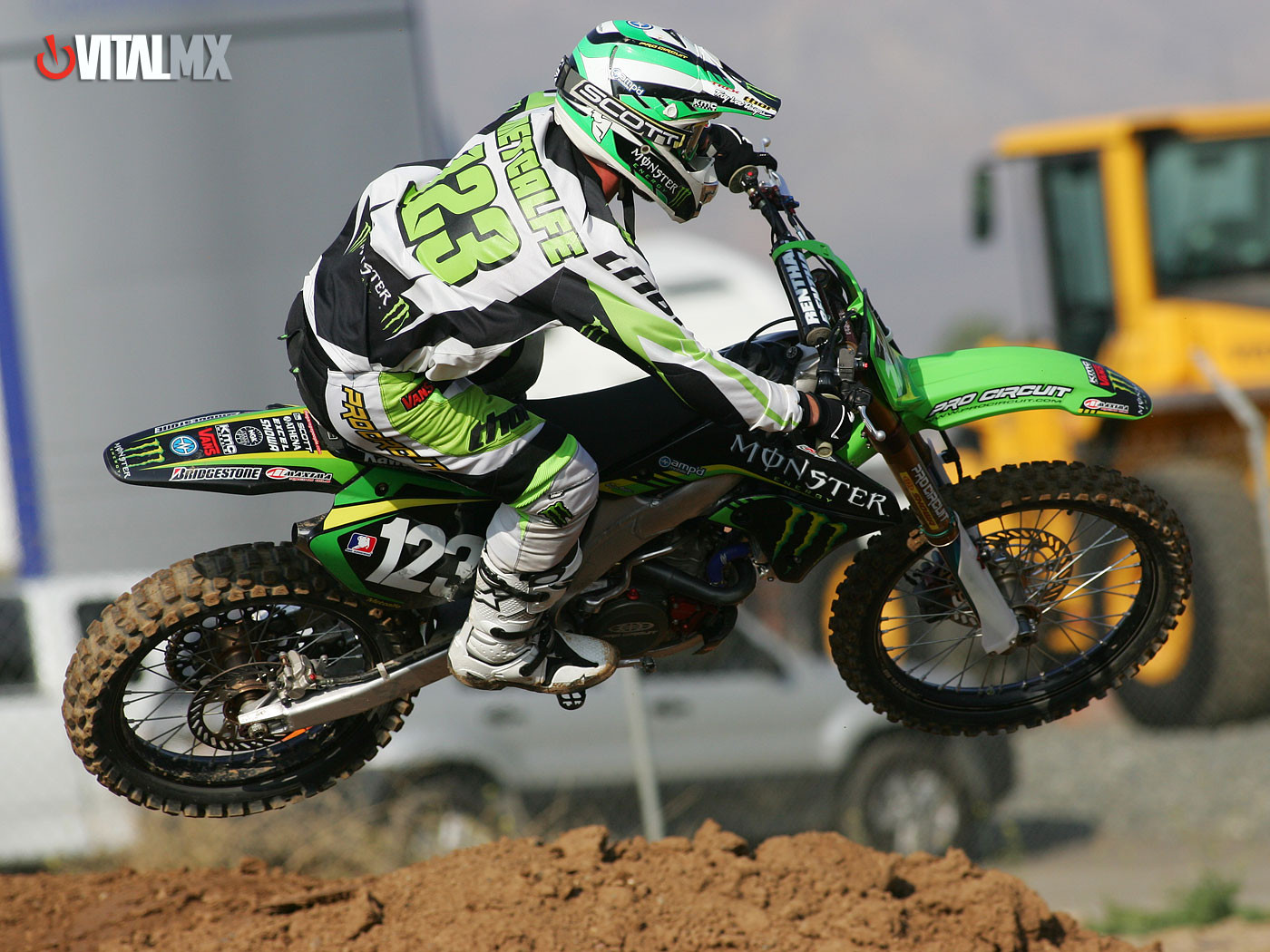 Brett Metcalfe - Brett Metcalfe Wallpaper 12/17/07 - Motocross Pictures