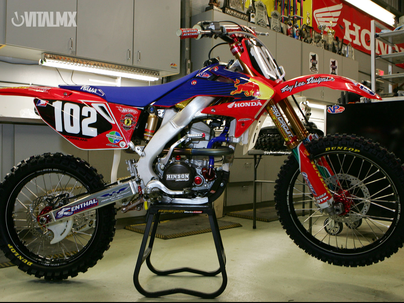 2008 Troy Lee Designs Red Bull Honda 2008 Troy Lee Designs Red Bull