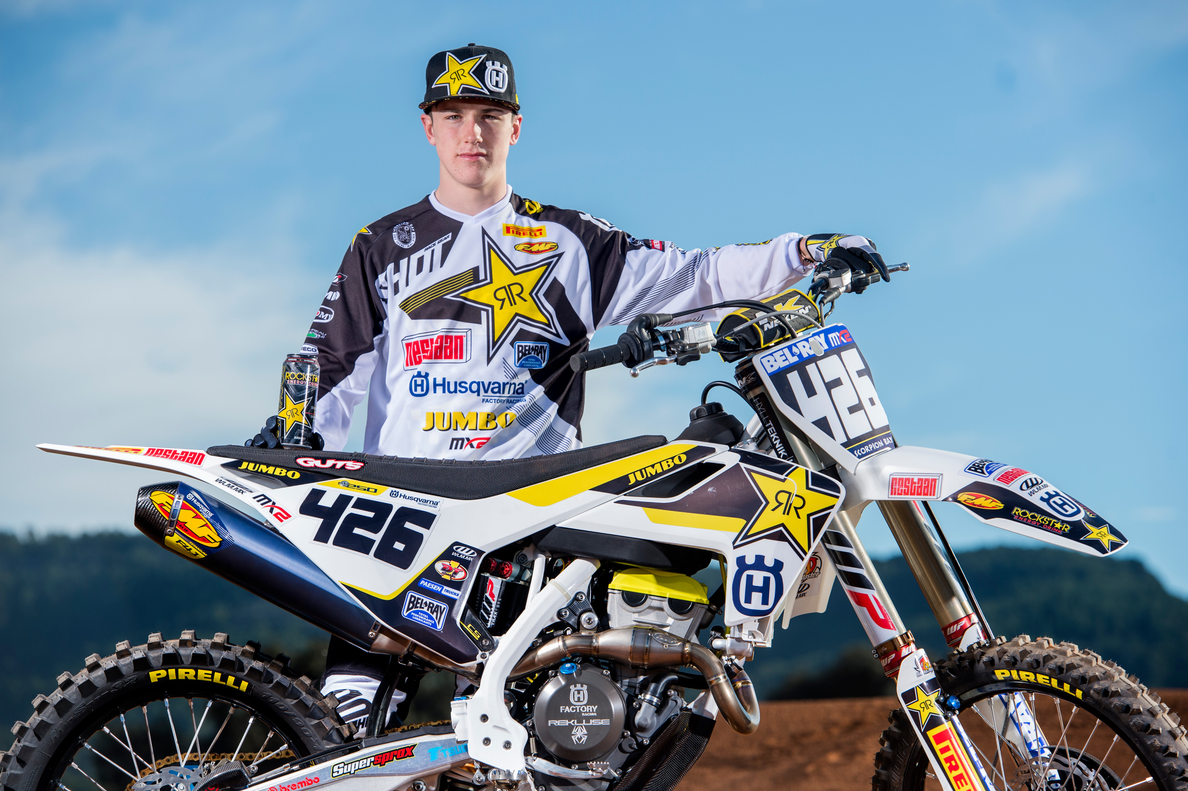 Conrad Mewse 426 Rockstar Energy Racing Husqvarna’s MX2 Squad