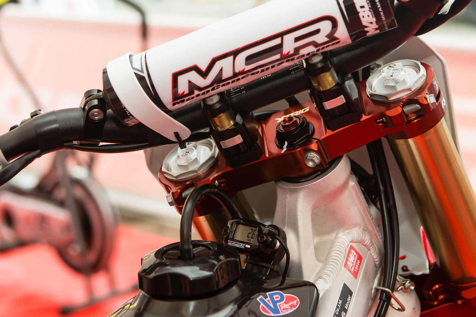 Showa Spring Forks Vital MX Pit Bits Oakland Motocross Pictures