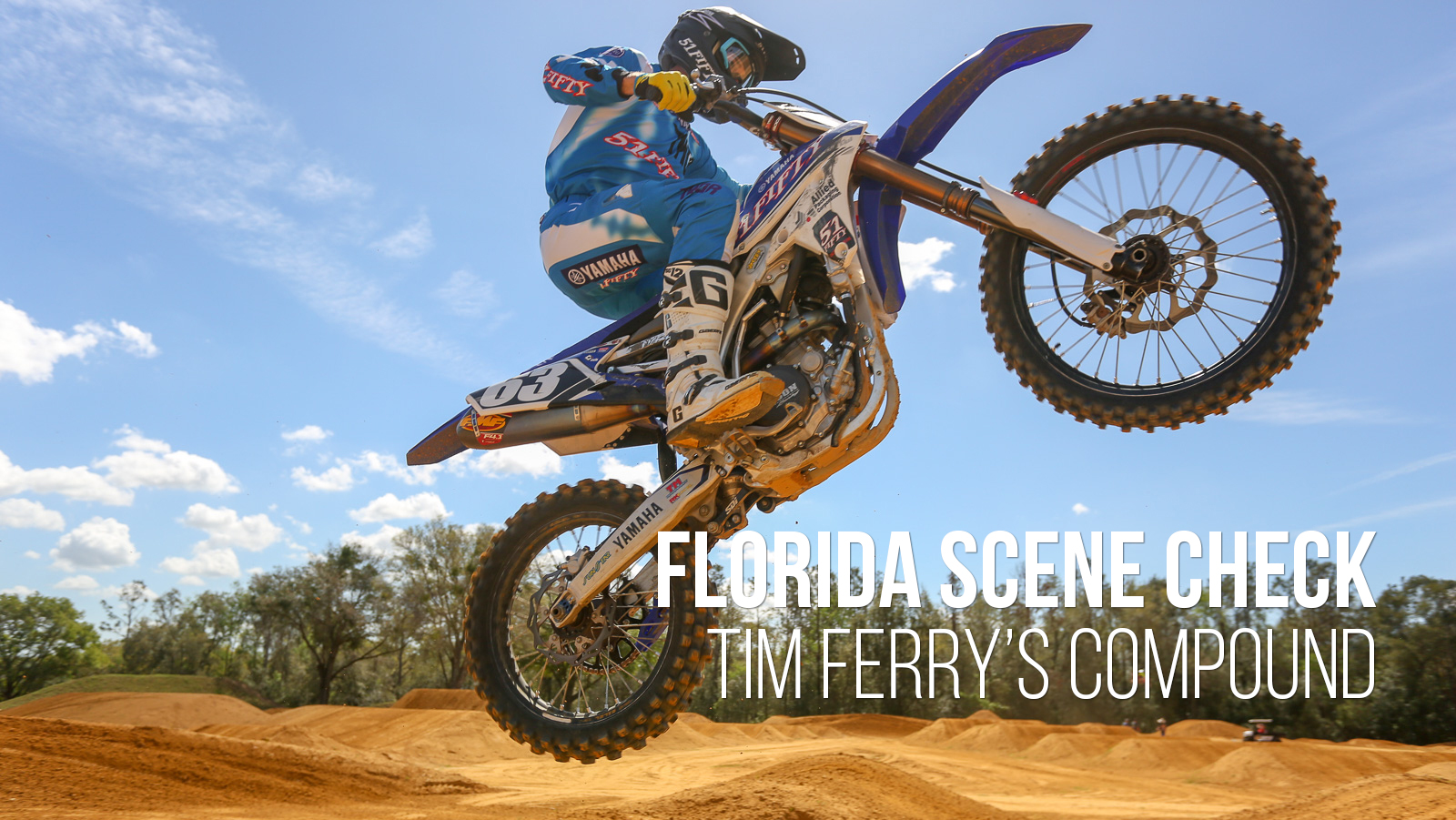 Florida Scene Check At Tim Ferry's Compound Motocross Videos Vital MX