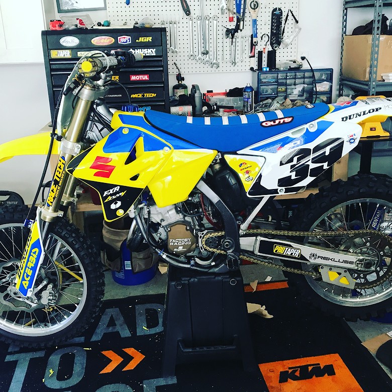 2006 Suzuki Rm 125 H E P Motorsports Replica Croseb2 S Bike Check