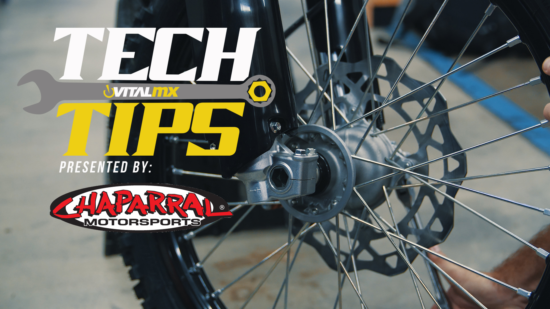 Vital Tech Tip How To Install Front Wheel Properly Motocross Videos