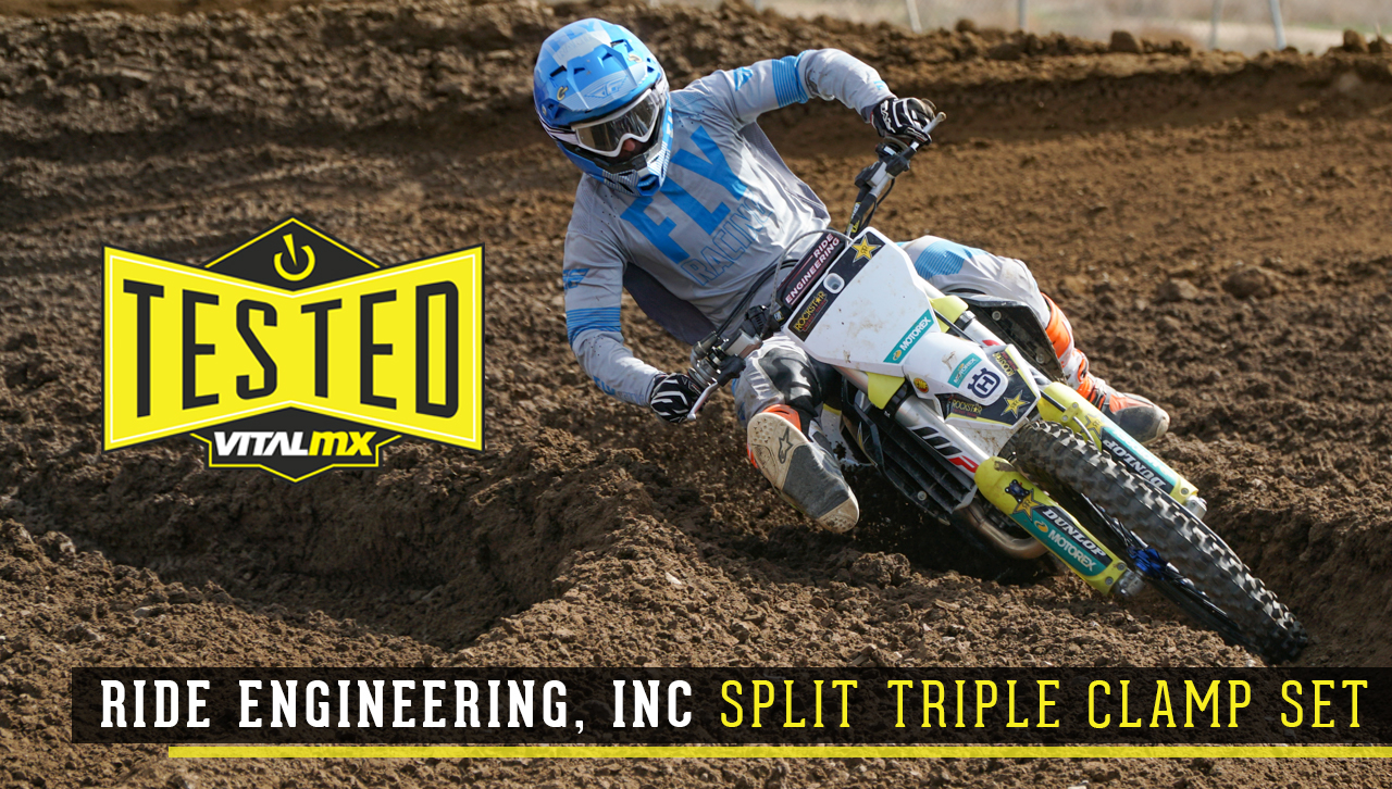 Tested Ride Engineering, Inc. Split Triple Clamp Set Motocross