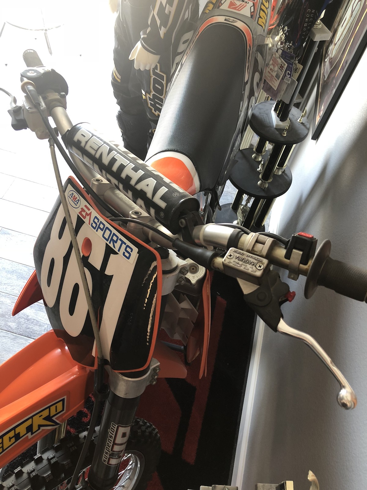 2000 Factory Team KTM 125 for Donovan Mitchell Supercross/Motocross
