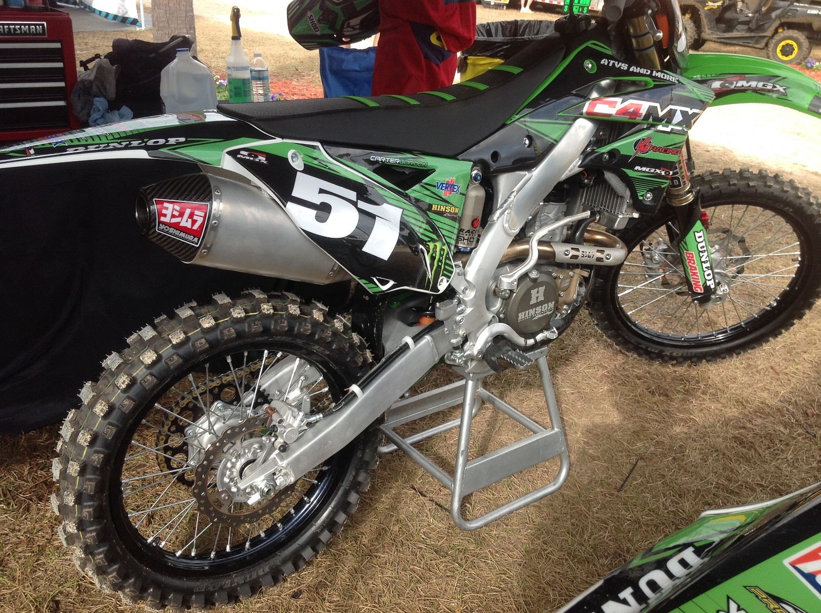 Carter Gordon's C4MX Mod KX250f Michael499's Bike Check Vital MX