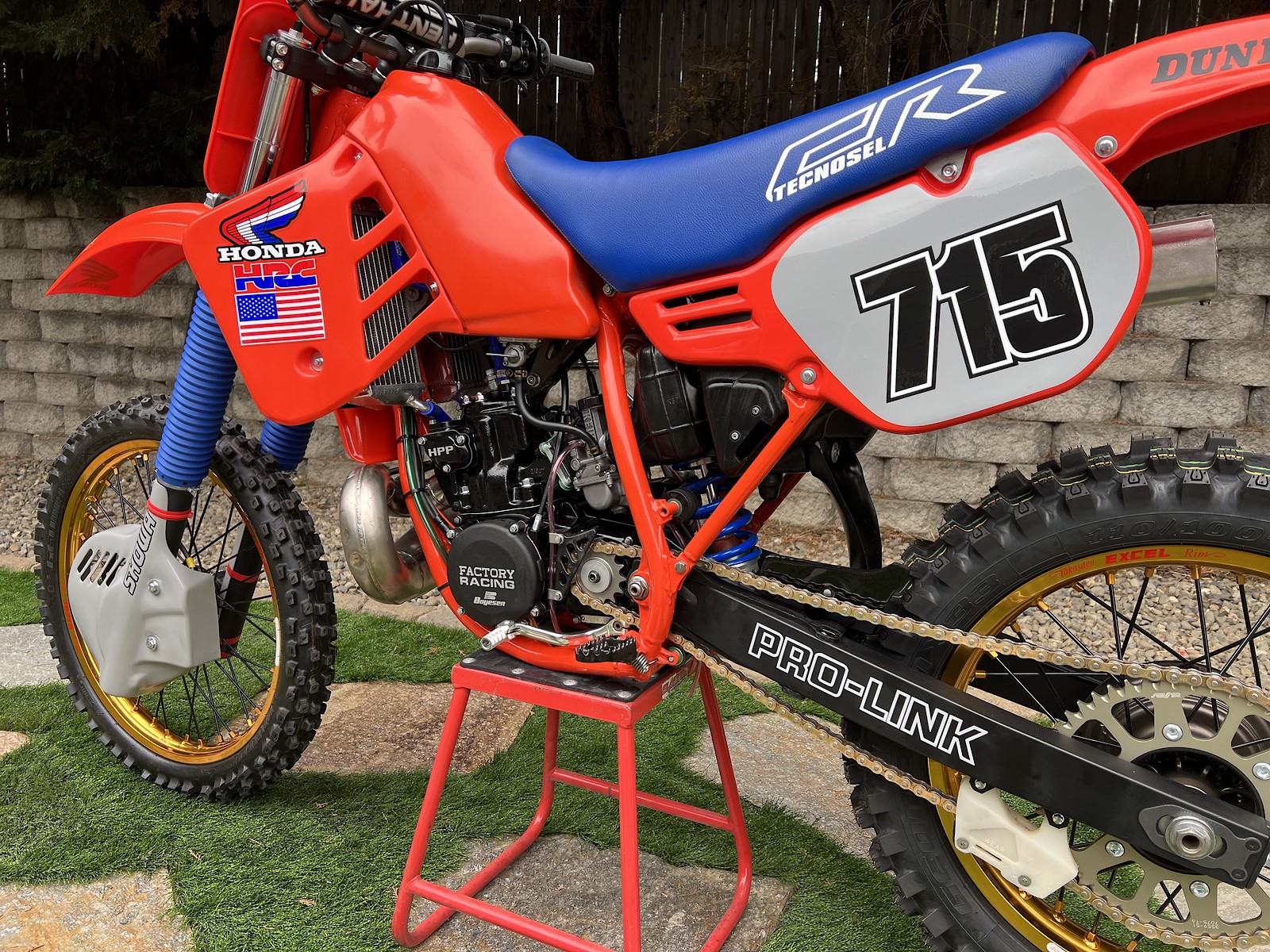 3FREEKZ 86 CR250 Rob_Walker's Bike Check Vital MX