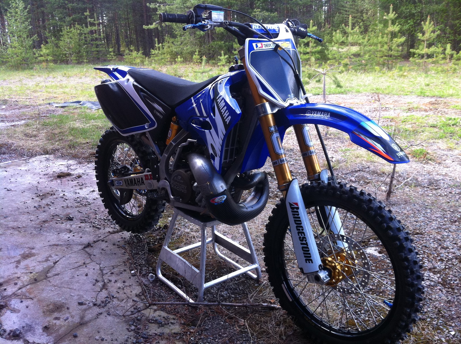 Yamaha YZ 250 YRRD Rinaldi Ohlins Edition Nystrom's Bike Check Vital MX