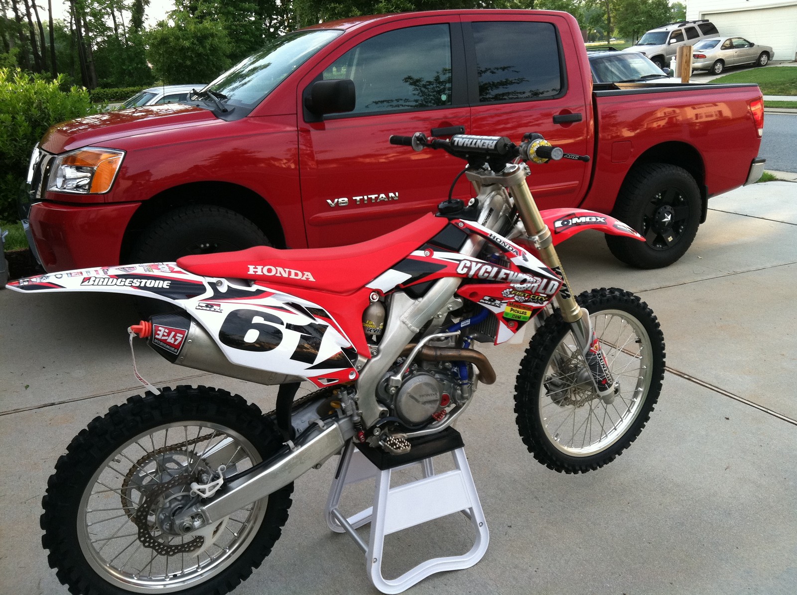 2011 Honda CRF450R titanmx61
