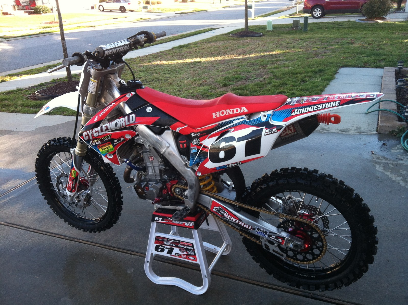 2011 Honda CRF450R titanmx61