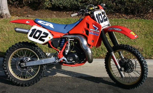 87 Cr500 Rght Nakedmonkey Motocross Pictures Vital Mx