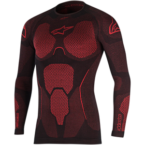 Alpinestars Ride Tech Summer Long Sleeve Top (Black/Red)