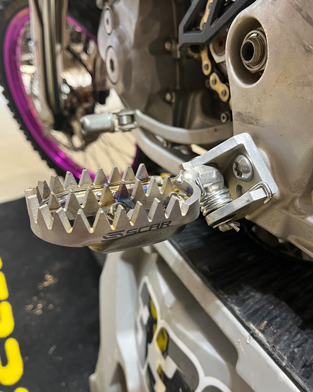 Tested | Scar Titanium Gripper Footpegs - Motocross Feature - Vital MX