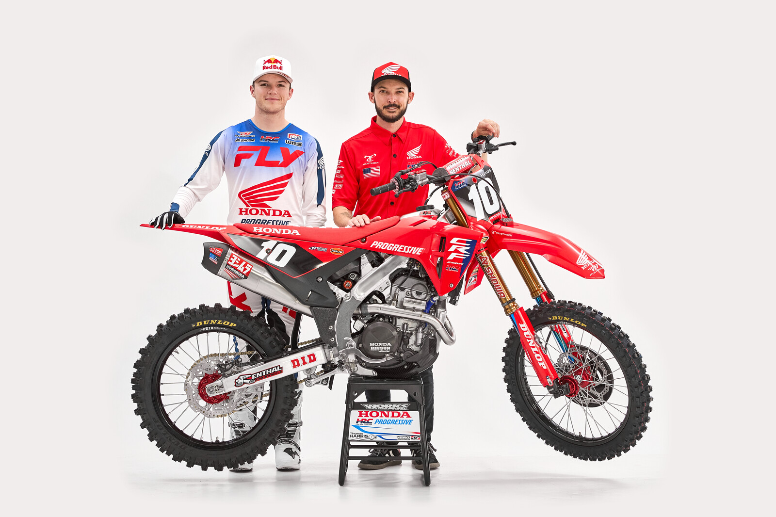 25 Honda HRC Progressive Chance Hymas CRF250RWE static 1