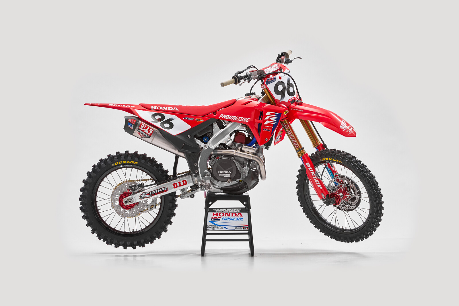 25 Honda HRC Progressive Hunter Lawrence CRF450RWE static 4