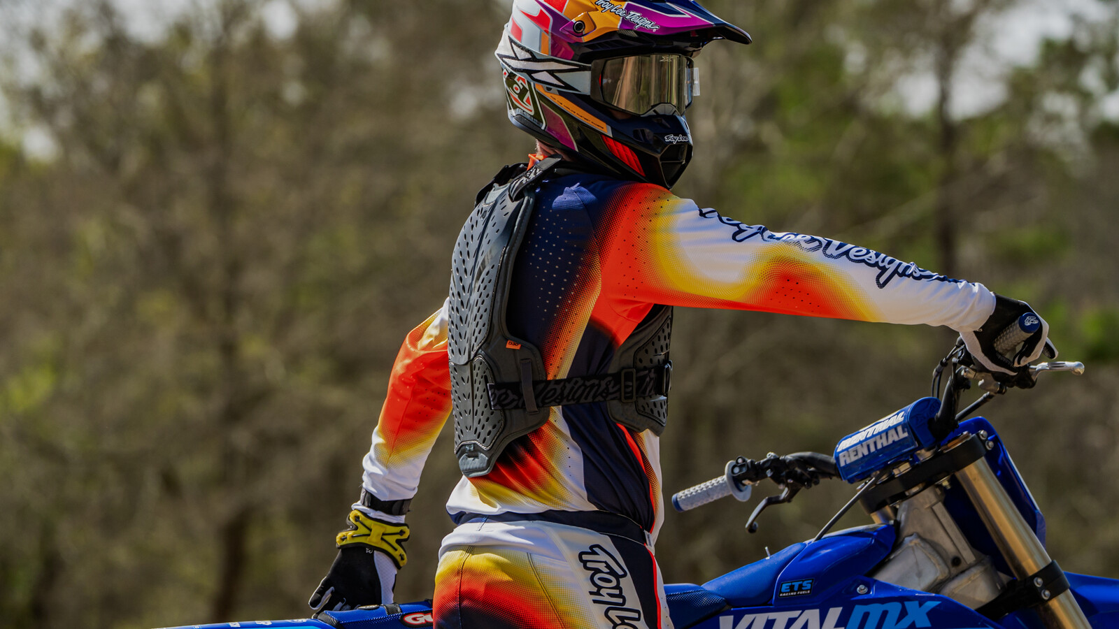 Chest Protector Mtb 26/mo Finance Troy Lee Designs Rockfight Ce