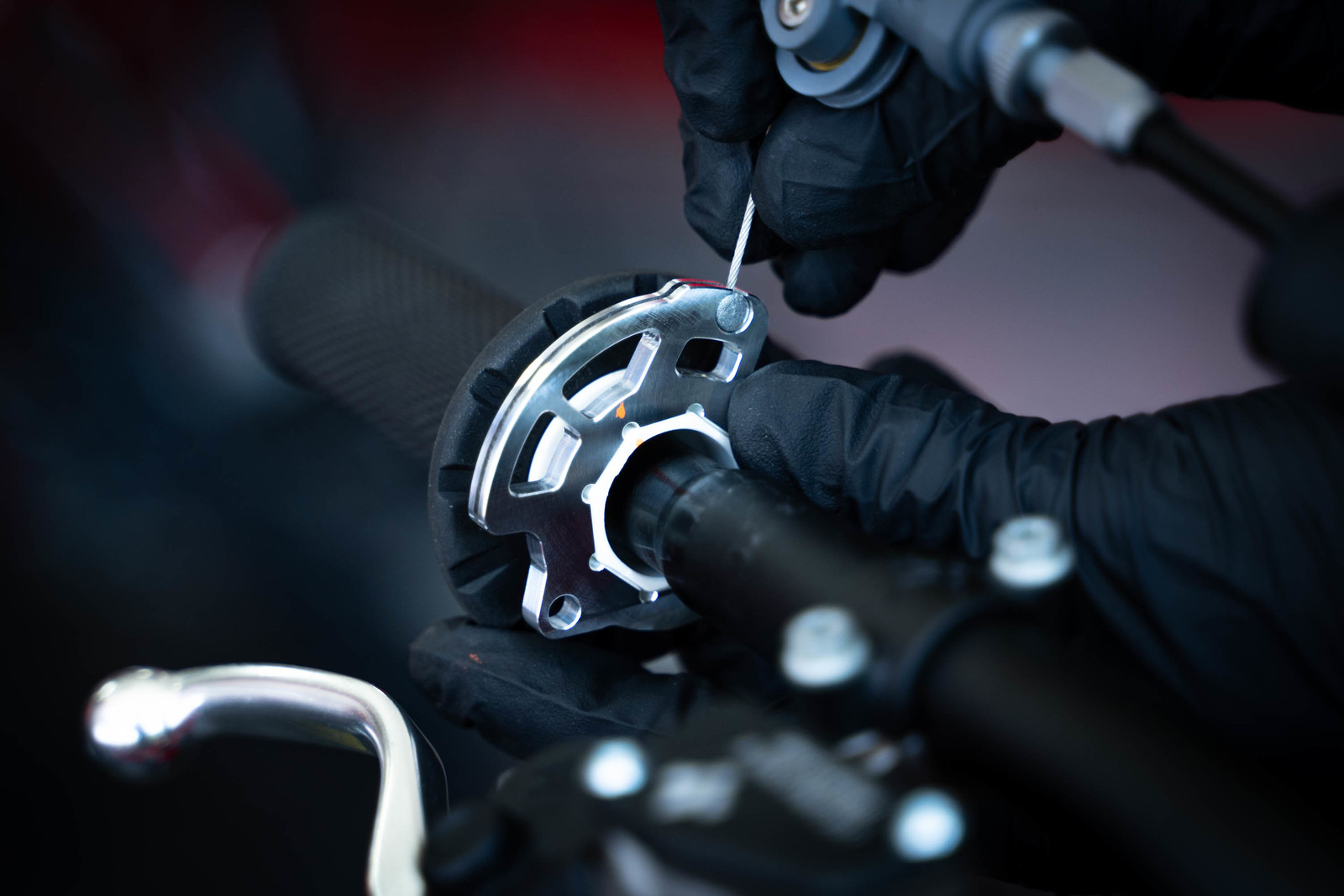 Photo of the Nihilo Concepts Throttle Cam Installed