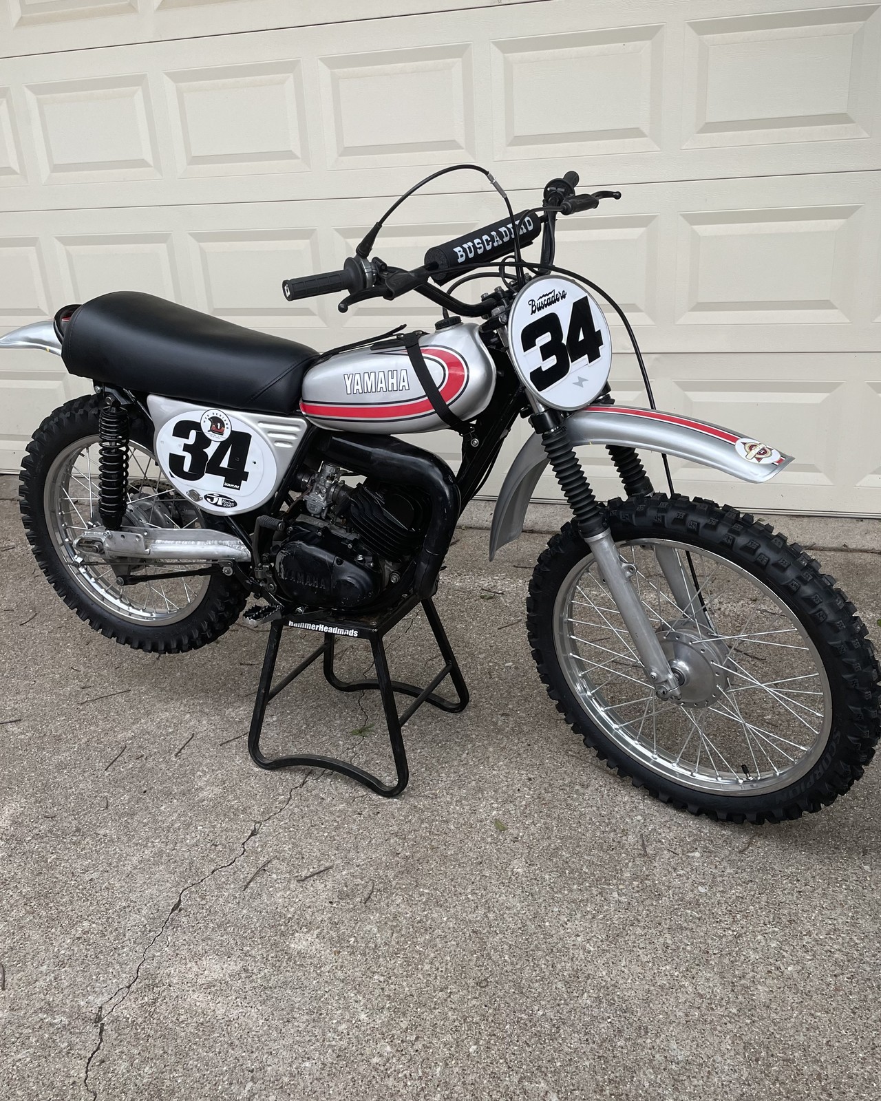 MX100 in a 1974 MX175 frame - vetmotoxer34's Bike Check - Vital MX