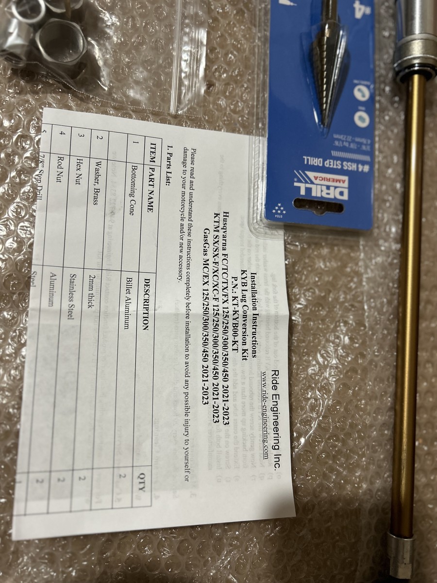 21+ KTM group KYB conversion Fork KIT 700 For Sale/Bazaar