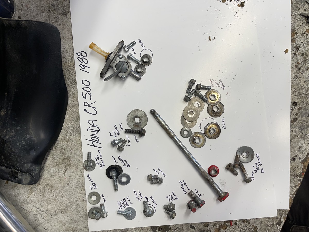 Kit De Révision De Levier Mono Honda CR 500 1985-1988 - Réf. PX26.110016 - PROX