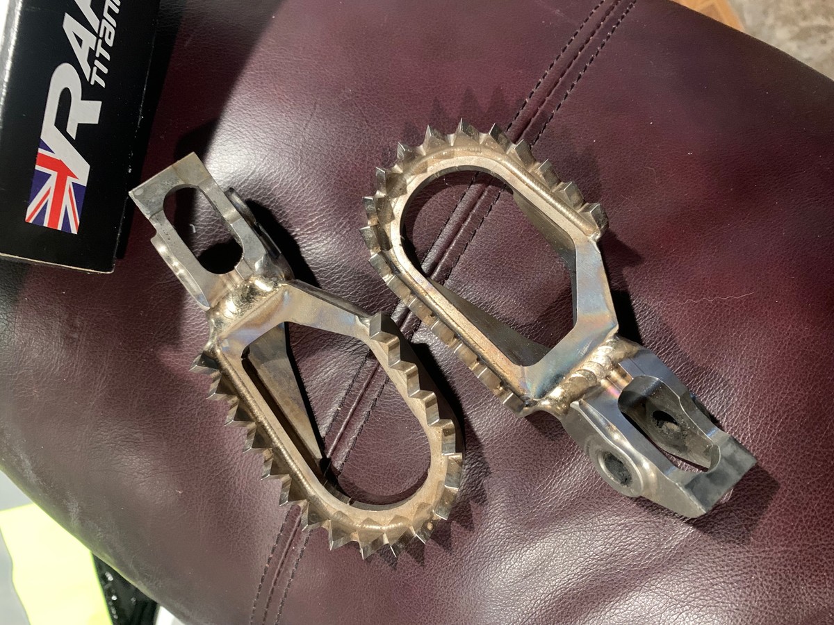 KTM Raptor Edge Titanium Footpegs - $175 - For Sale/Bazaar - Motocross ...