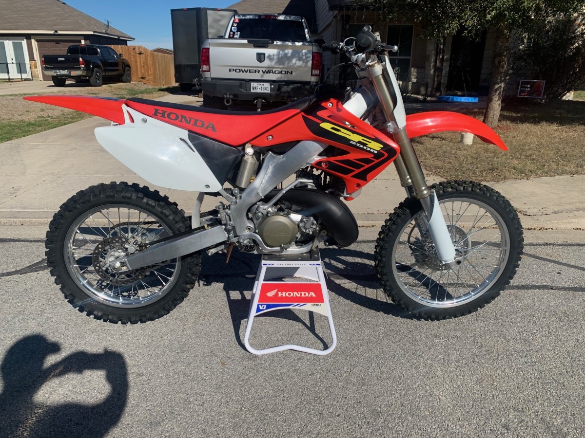2002 CR250 Barn Find Old School Moto Motocross Forums / Message