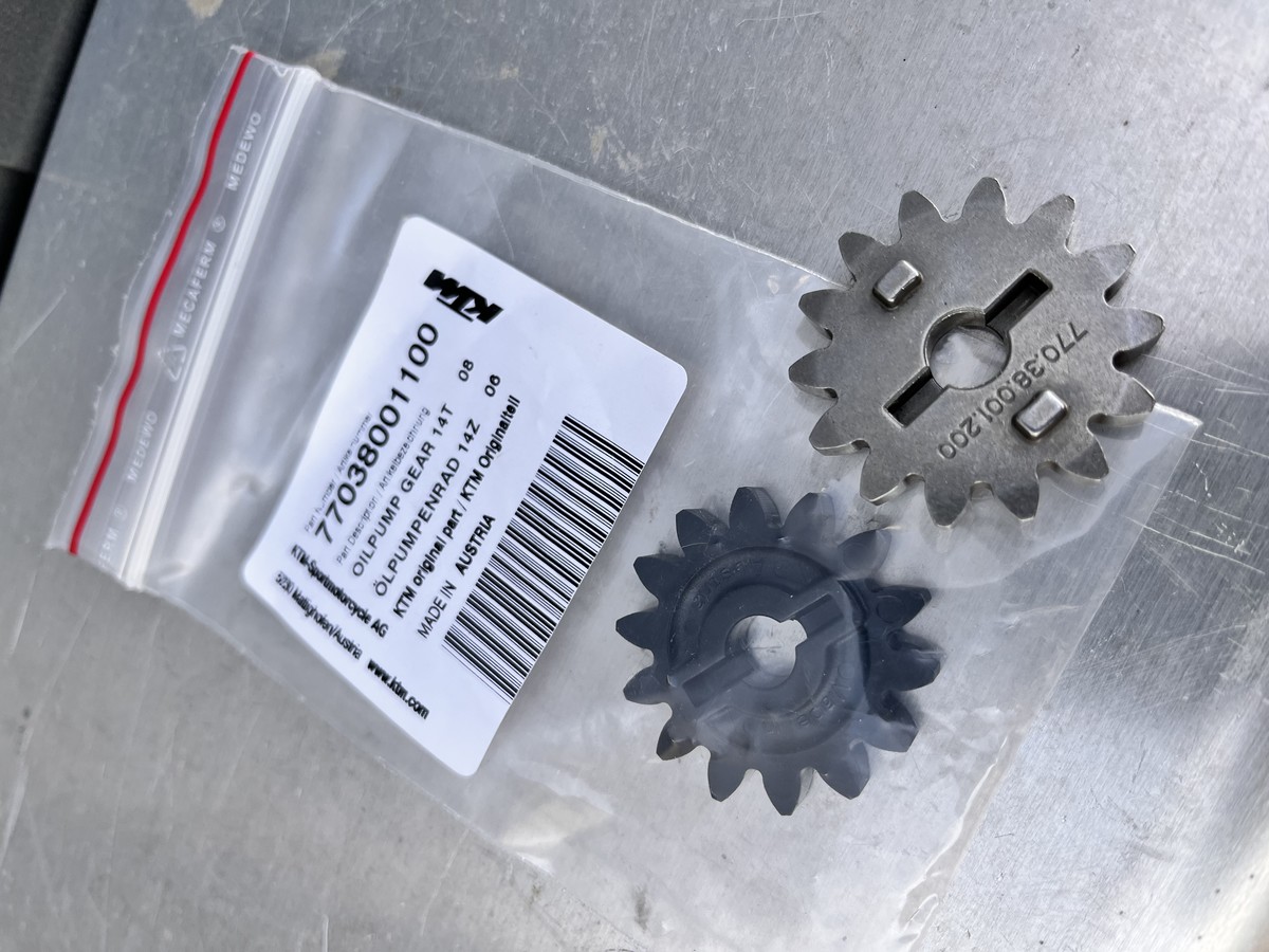 Ktm 350 Oil Pump Upgrade Savings