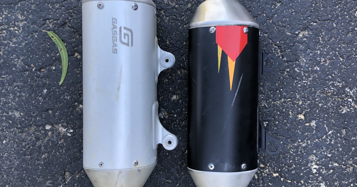 Shortening muffler Tech Help/Race Shop Motocross Forums / Message