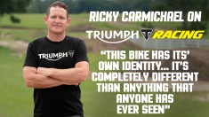 Ricky Carmichael on Triumph | "Yes, I've ridden the bike on Supercross..."