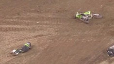 CRASH | Austin Forkner's HUGE Crash on the Start
