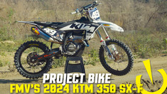 2024 KTM 350 SX-F Project Bike | Suspension, ECU, Chassis, and More