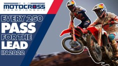 Watch: Every 250 Class Pass For the Lead in 2022 Pro Motocross