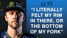 "I literally felt my rim in there, from bottoming my fork" | Eli Tomac Wins A1 in Extreme Conditions