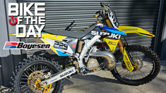 Carbyman's 2015 Suzuki RM250 | Bike of the Day