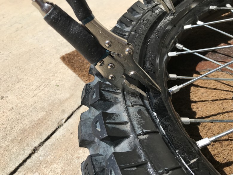 If you care about your rims, just stick with Bead Buddies and/or tire irons.